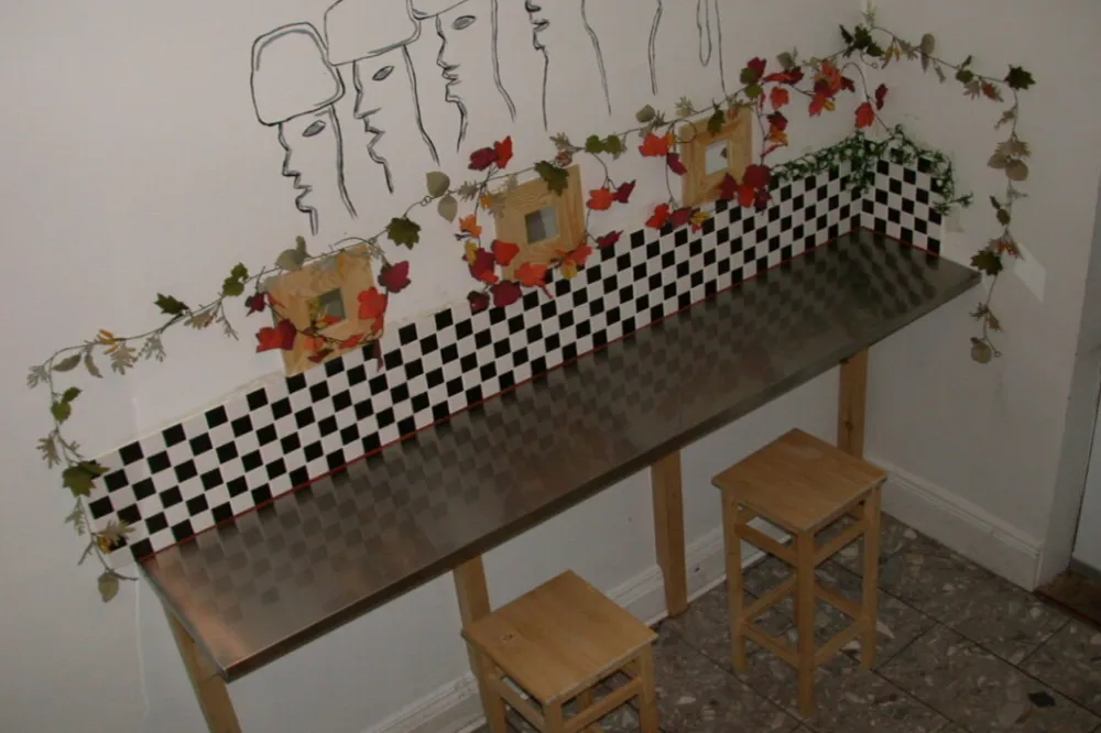 Café counter