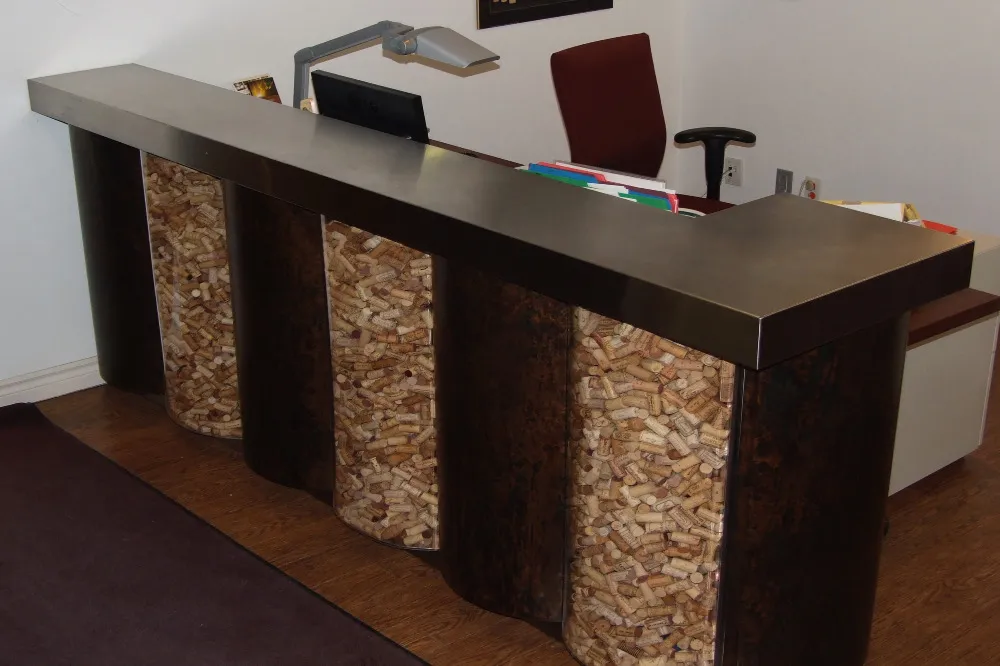 Reception desk top
