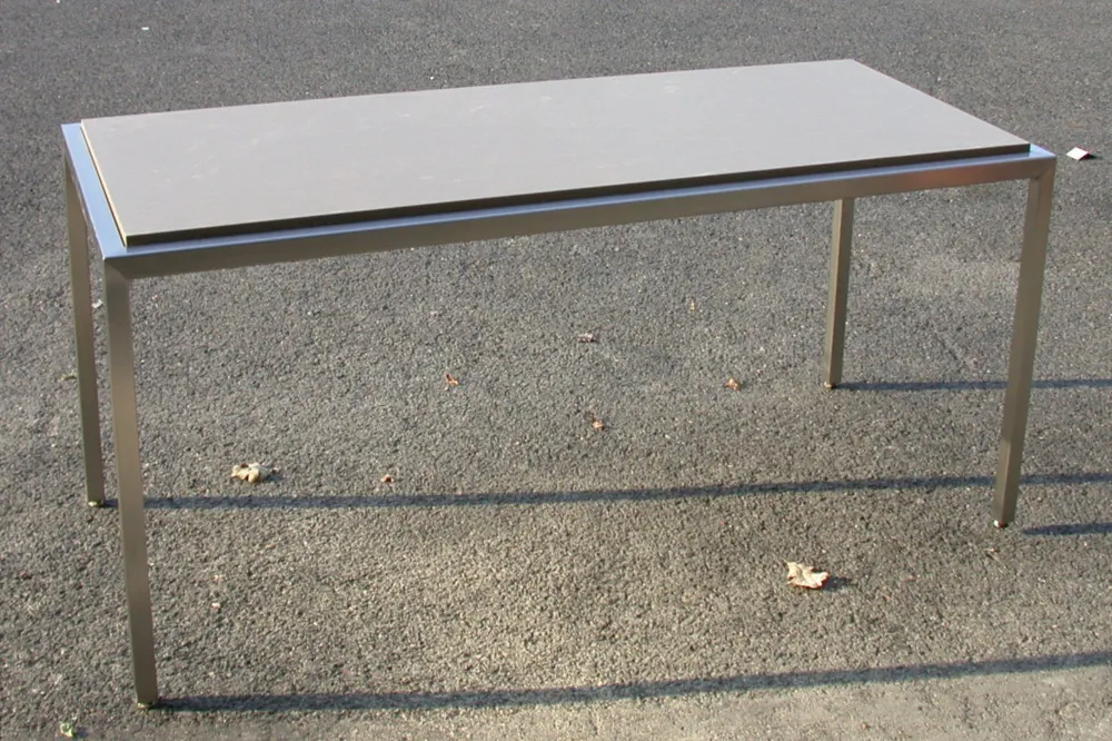 Custom table frame